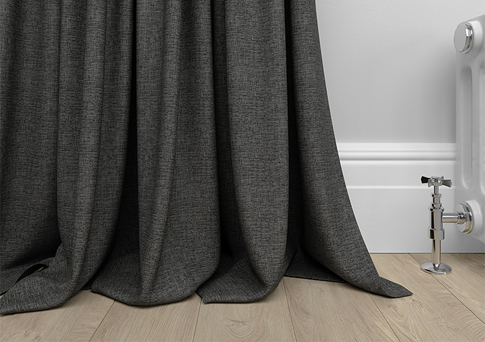 Hampshire (Blackout) Eyelet, Anthracite - Ready Made Curtains - Image 7